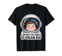 Espacio de Astronauta Dream Big Kids Camiseta