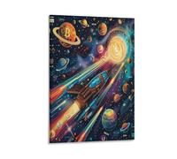 Espacio de ensueño Cuadro En Lienzo Cuadros DecoRataivos Pinturas Murales Cuadros Modernos Impresiones Lienzo Para Sala De Estar Decoración Dormitorio 08x12inch(20x30cm)