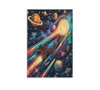 Espacio de ensueño Cuadro En Lienzo Cuadros DecoRataivos Pinturas Murales Pintura Poster Impresiones Lienzo Para Dormitorio Salon Poster 08x12inch(20x30cm)