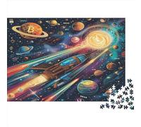 Espacio de ensueño Puzzles para Adultos 1000 Piezas Juguetes De Desafío De Juego EduGatosivo Obra De Arte De Juego De Rompecabezas para Adultos 1000 Piezas 1000pcs (75x50cm)
