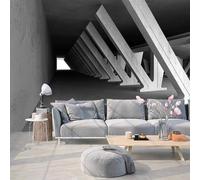 Espacio De Expansión Retro 140(W)X70(H)Cm Papel Pintado Peel And Stick Mural Autoadhesivo, Pegatina Extraíble Para Pared, Papel Tapiz 3D Grande, Decoración Del Hogar Para Dormitorio, Sala De E-1742019