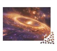 Espacio Espiral Galaxia 1000 Piezas Stock De Cartas Premium Rompecabezas Clásicos Pareja Socios Alivio del Estrés Decoración De Paredes Paquete De Valor 52x38cm/1000pcs