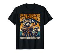 Espacio no Autorizado del observatorio de mapaches astrónomos Camiseta
