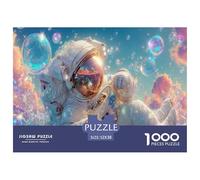 Espacio Rompecabezas 1000 Piezas Ajuste Adultos O Familias Juntos Universo Juegos EduGatoivos Puzzle Regalos para Hombres Cartón 100% Reciclado Decoración del Hogar 52x38cm/1000pcs