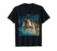 Espacio Rough Collie Camiseta