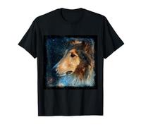 Espacio Rough Collie Camiseta