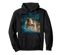 Espacio Rough Collie Sudadera con Capucha