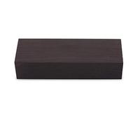 Espacios en de Madera Exótica 12 * 4 * 2 5 Material de Bricolaje en de Madera de ébano Negro para Herramientas de Instrumentos Musicales
