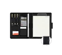 Espaciosa carpeta de 4 presupuestos con diseño seguro de cremallera, organizador de piel sintética, monederos para planificación financiera, carpeta de presupuesto