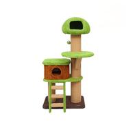 Espacioso Poste de Escalada casa en el árbol del Bosque Gato Varios Niveles(Grande)