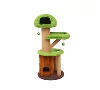 Espacioso Poste de Escalada casa en el árbol del Bosque Gato Varios Niveles(Medio)
