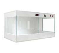 Espacioso tanque de cristal para reptiles, jaula de hábitat transparente para lagarto, serpiente, dragón barbudo, vidrio panorámico para máxima comodidad, caja de alimentación para mascotas para