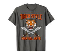 Espada Dao de Artes Marciales Chinas de Kung-fu Estilo Tigre Camiseta