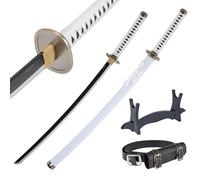 Espada de Cosplay Katana de Anime de bambú, Espada de una Pieza de Roronoa Zoro Inspirada en Katana, 105 cm, 41 Pulgadas, una Variedad de Estilos para Elegir