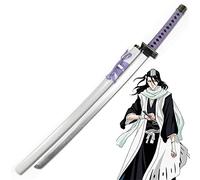 Espada de cosplay Kuchiki Byakuya,espada samurái Senbonzakura,katana de anime de madera de 100 cm para armas de utilería,accesorios de entrenamiento de artes marciales Kendo,decoración de Halloween