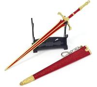 Espada de Juguete. Réplica de la Espada Magna del Caballero Elden Ring, 22 cm (8,6 Pulgadas) - Colección Totalmente metálica