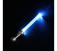 Espada de luz azul compatible con iluminación Lego DIY/MOC (1 paquete 1), sable de luz compatible con Lego and Other Major Brand Bricks, alimentación a través de USB
