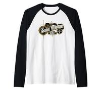 Espada de San Miguel Arcángel Católico Ángel Guerrero Camiseta Manga Raglan