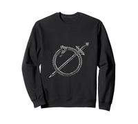 Espada de Serpiente Ouroboros/Cola de Serpiente/Ciclo Eterno Sudadera