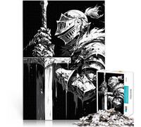 Espada del Destino Rompecabezas de 1000 Piezas para Adolescentes Juguete de desafío de Juego Educativo Interacción Entre Padres e Hijos 38x26cm