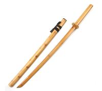 Espada japonesa con vaina madera 100 cm,Espada madera Kendo Sparring,Espada samurái bambú natural,Katana madera - Espadas madera para niños,Katana madera hecha a mano,Entrenamiento de lucha con espada