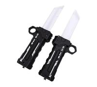 Espada Luminosa LED para Niños, Cortador Doble Iluminado 2 en 1 con Diseño Ergonómico, Fiestas de Cumpleaños, Incluye 2 Espadas