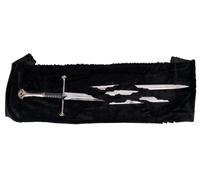 Espada narsil rota s0374 réplica señor de los anillos fragmentos hoj