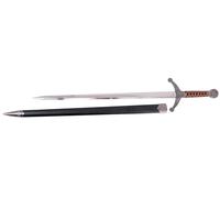 Espada s0313 modelo de espada celta, con acabados en níquel en el pom