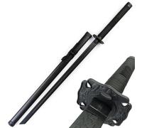 Espada samurái de madera, Bokken de entrenamiento curvado con vaina, accesorio de hoja Katana para cosplay para exhibición y colección