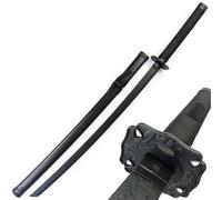 Espada samurái de madera, Bokken de entrenamiento curvado con vaina, accesorio de hoja Katana para cosplay para exhibición y colección