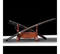 Espada samurái de Palisandro de 103cm con Vaina, Katana de Madera, Bokken Hecho a Mano para Entrenamiento de Kendo, exhibición en el hogar, Cosplay, colección-D Style