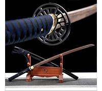 Espada Samurai Iaido Estilo Japoné,Katanas Reales,Bokken Palisandro Natural 103Cm Funda Pintura Madera Maciza,Katana Hecha Mano Para Entrenamiento Kendo,Cosplay,Decoración Hogar,Colección Exhibiciones