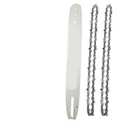 Espada y cadena de motosierra de 16 pulgadas, calibre .050", paso de 3/8", 56 eslabones de transmisión, sistema de bajo retroceso(A Set)