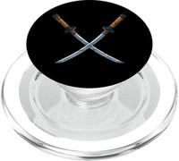 Espadas Katana Samurai Cruzadas PopSockets PopGrip para MagSafe