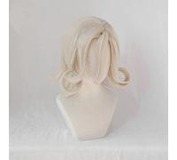 ESPADE Cosplay Wig Blood Queen Mary Marie Peluca Juego Identity V Madame Deficit Cosplay Peluca Sintética Mujer Cabello Identity V Marie Disfraz