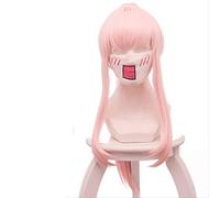 ESPADE Cosplay Wig Darling in The FRANXX Equipo Nacional 02 Traje de baño Cola de Caballo Rosa Cosplay Peluca