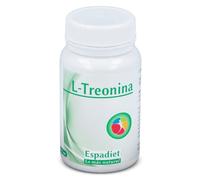 Espadiet L-Treonina - Con L-Treonina un Aminoácido - Favorece la Salud Hepática - Ayuda a la Salud Cerebral - Apoya la Función Cognitiva y un Estado de Ánimo Equilibrado - 60 cápsulas de 565mg