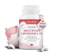 Espadiet Melatonina Pura Liposomal 1,9 mg con Vitamina B6 - Pastillas para Dormir Fuertes Noche Natural - Melatonin Sueño Profundo Adultos Niños - Helps You Sleep, Jet Lag - 120 Cápsulas