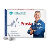 Espadiet Prosta Plus complet - Salud de la Próstata - Ayuda a Tener Niveles Normales de Testosterona - Salud Masculina - A Base de Extractos, Naturales, Minerales y Zinc - Caja con 45 cápsulas