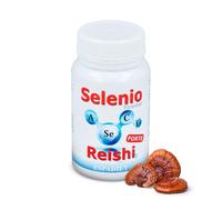 Espadiet Selenio + Reishi - Ayuda a la Función Respiratoria - Favorece la Circulación - Propiedades antioxidantes - Con Extracto de Reishi, Vitamina C, E, A y Selenio - Frasco de 60 Cápsulas de 520mg