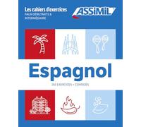 ESPAGNOL 1+2 COFFRET CAHIERS: Coffret 2 volumes : Faux-débutants ; Intermédiaire (Quaderni)