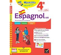 Espagnol 4e LV2: Cahier de révision et d'entraînement