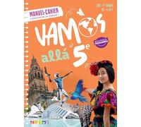 Espagnol Vamos Allá 5e LVB - 1re année A1-A2: Manuel-cahier