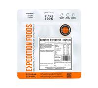 Espagueti boloñesa - Comida liofilizada - Expedition Foods