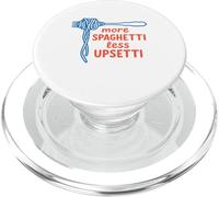 Espaguetis Más Espaguetis Menos Upsetti Comida Divertida Aliment PopSockets PopGrip para MagSafe