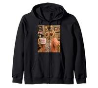 Espaguetis Volador Monstruo Selfie Pastafari Humor Mamá Amor Sudadera con Capucha