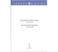 ESPAINIAKO KONSTITUZIOA/CONSTITUCIÓN ESPAÑOLA 2ª EDICIÓN