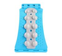 Espalda: tabla lumbar, corrector de columna vertebral, herramienta de soporte de postura, compresor lumbar | Masajeador manual ajustable de 4 niveles para el ajuste de la columna muscular, relajación