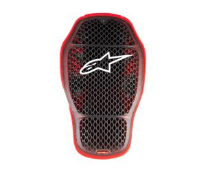 Espaldera Alpinestars Nucleon KR-1 Celli Insertable Transparente-Rojo L Rojo