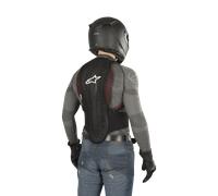 Espaldera Alpinestars Nucleon KR-2 Negro-Ahumado-Rojo XL Negro